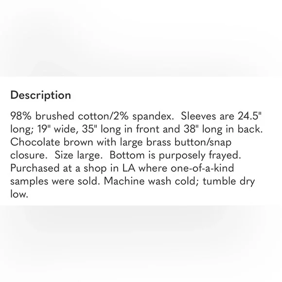 Luii Brown Corduroy Blazer - Picture 11 of 11